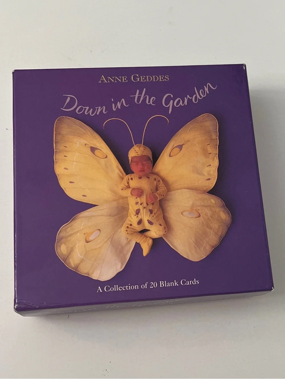 Anne Geddes Notecards Down In The Garden (not a full set)